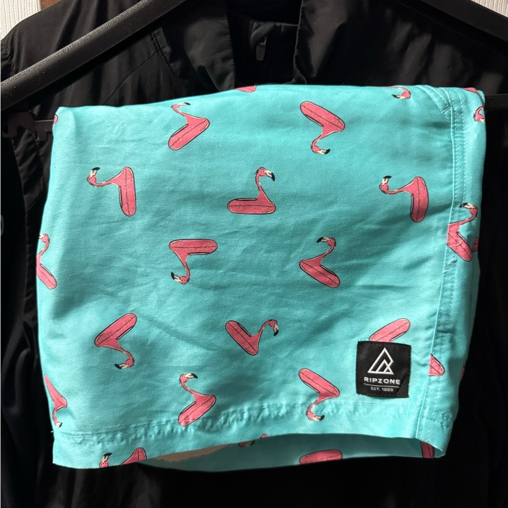 Ripzone Flamingo Print Swim Shorts